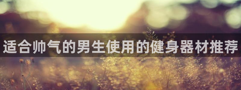 意昂体育3平台注册流程视频:适合帅气的男生使用的健身器材推荐